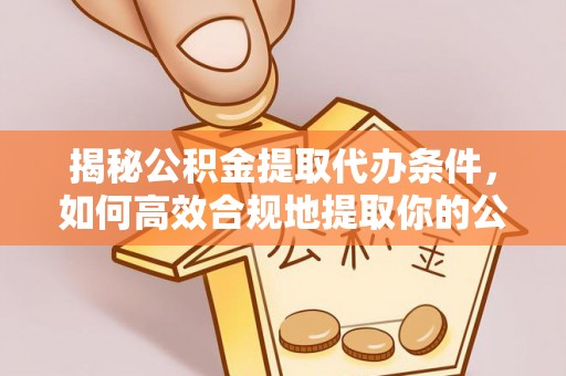 城北揭秘公积金提取代办条件，如何高效合规地提取你的公积金