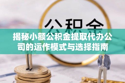 城北揭秘小额公积金提取代办公司的运作模式与选择指南