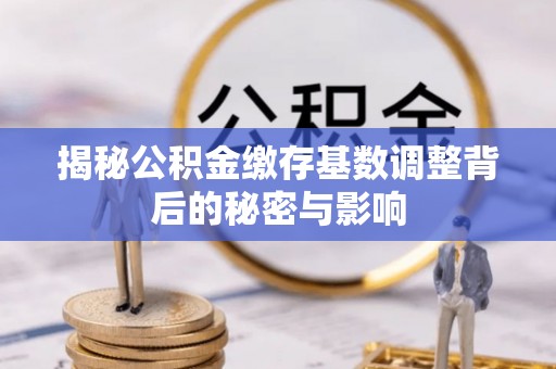城北揭秘公积金缴存基数调整背后的秘密与影响