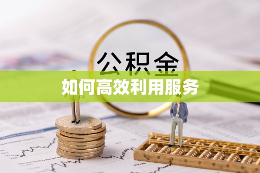 城北如何高效利用服务