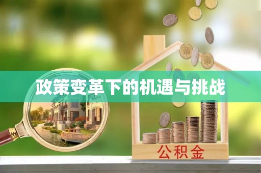 城北政策变革下的机遇与挑战