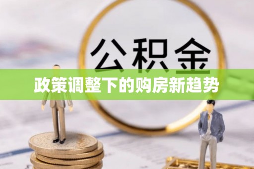 城北政策调整下的购房新趋势