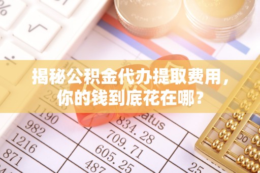 城北揭秘公积金代办提取费用，你的钱到底花在哪？