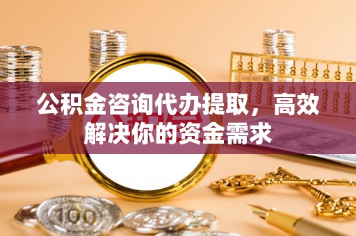 城北公积金咨询代办提取，高效解决你的资金需求