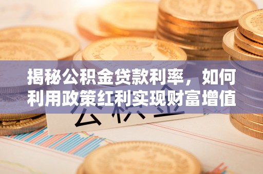 城北揭秘公积金贷款利率，如何利用政策红利实现财富增值