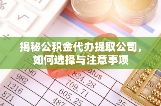城北揭秘公积金代办提取公司，如何选择与注意事项