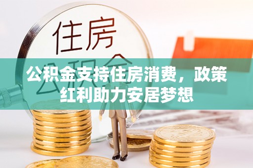城北公积金支持住房消费，政策红利助力安居梦想