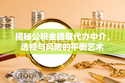 城北揭秘公积金提取代办中介，选择与风险的平衡艺术