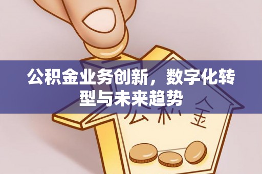 城北公积金业务创新，数字化转型与未来趋势
